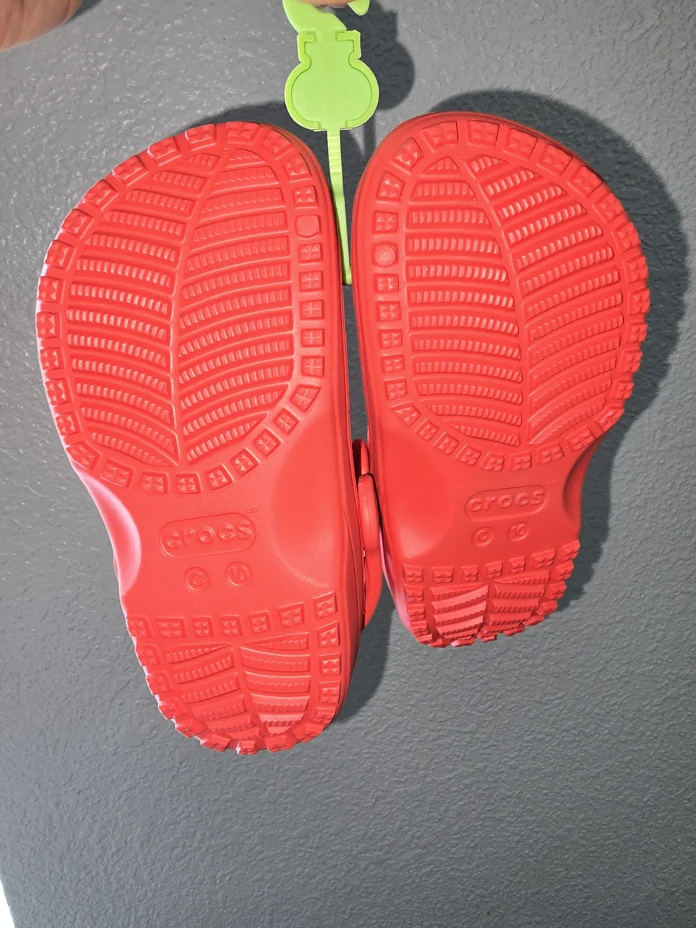 Crocs Kids Classic Floral Clog - Red